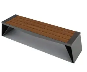 BANCA DE PATAS TRIANGULARES