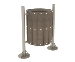BASURERO PARA PARQUES
