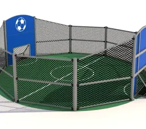 CANCHA DECAGONAL DE FÚTBOL