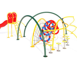 ISLA DE JUEGOS CON ESCALADORES