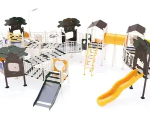 JUEGO INCLUYENTE TIPO PLAYGROUND
