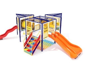 JUEGO INFANTIL DE 3 MÓDULOS