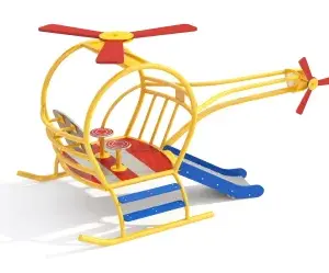 JUEGO INFANTIL DE HELICÓPTERO