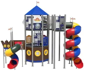 JUEGO TIPO PLAYGROUND DE CASTILLO