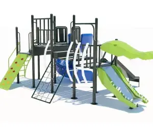 JUEGO TIPO PLAYGROUN DE COCODRILO