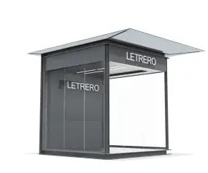 QUIOSCO COMERCIAL PARA PLAZAS