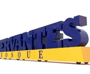 LETRAS INSTITUCIONALES CERVANTES BOSQUE