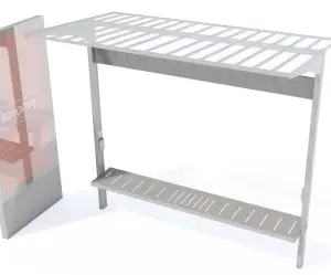 PARABUS CON MUPI PUBLICITARIO