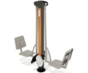 PRESS DE PIERNA DOBLE CON PLASTIMADERA