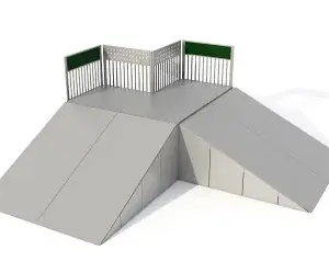 RAMPA RECTA EN L