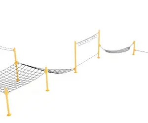 REDES DE CUERDA PARA ESCALAR