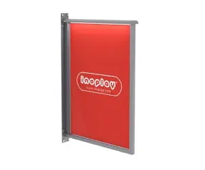 SEÑALÉTICA DE BANDERÍN PARA PARED