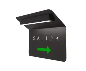 SEÑALÉTICA DE EVACUACIÓN CON ILUMINACIÓN