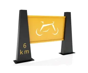 SEÑALÉTICA VIAL PARA RUTA CICLISTA