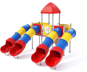 TOBOGÁN INFANTIL CUÁDRUPLE
