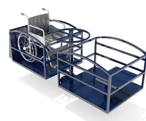 VOLANTÍN PARA SILLA DE RUEDAS